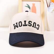 Custom Embroidered Hats, Personalized Dad Hat, Custom Text Hat, Mama Hats, Bachelor Trip Hat, Two Tone Baseball Cap, Christmas Gift, Custom Embroidered Upside Down Text Hat, 5 Panel Two Tone Baseball Cap, Personalized Make Your Own Hat, Embroidery Baseball Fan Hat, Custom Embroidered Hat, Personalized Baseball Cap With Text, Custom Name Hat – Monogram Gift – Adjustable Dad Hat