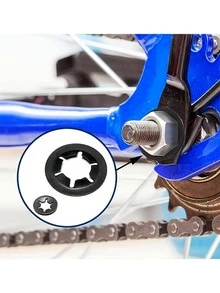 70 stycken M3-M12 insticksbrickor, plommonformade brickor, lagerklämmor, fasta ringar och en kombinationssats med fästkomponenter - Svart - Visa 5