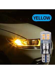 2 件 T10 W5W T15 W16W 双色汽车 LED 灯，超亮 3030 8SMD T10 灯泡，Canbus 无错误，铝制散热器，12V-28V，无极性，即插即用安装，适用于备用灯、停车灯、内饰灯、地图灯、顶灯