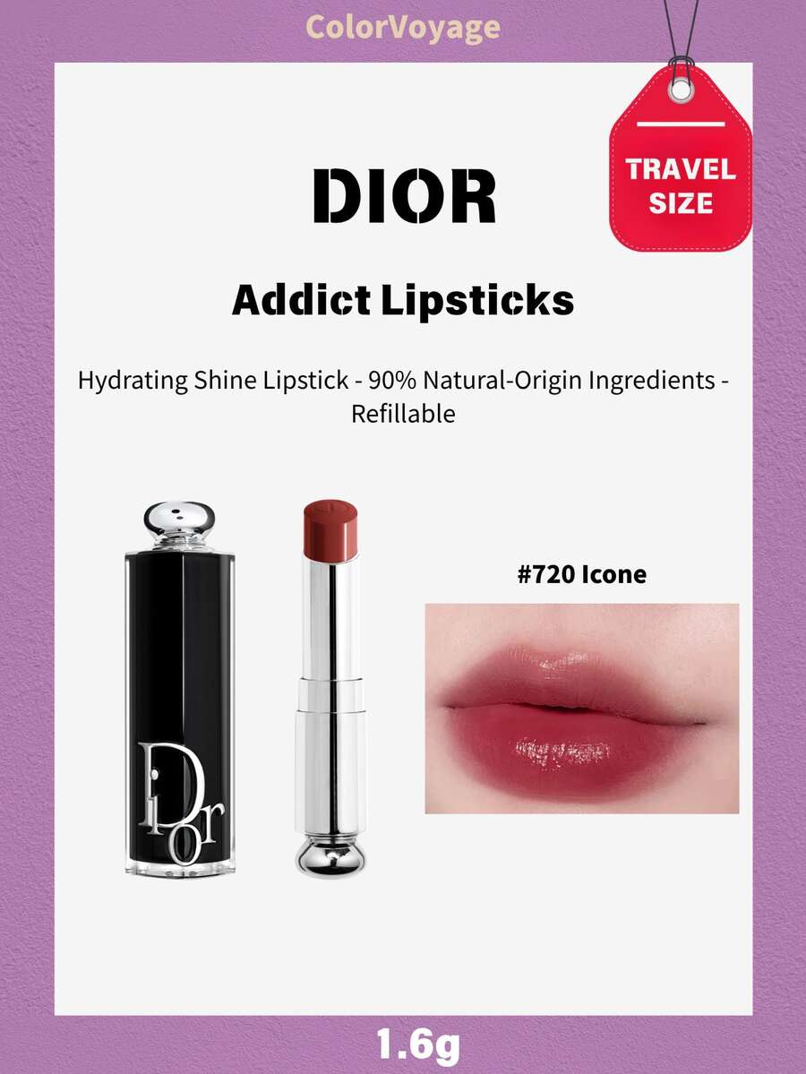 Dior 迪奥新款漆光唇膏迷你装 1.6g #720 - #720 - 查看 1