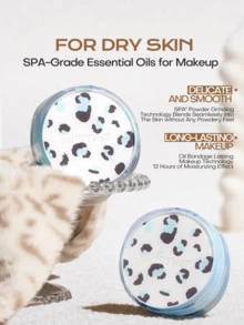 MISTINE 2pcs 13g/Pc Soft Focus Cushion Foundation, Creates Natural Dewy Makeup, Moisturizing, Suitable For Dry Skin, Medium Coverage LF100 - LF100 - View 3