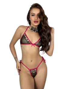Women Sexy Lingerie Sets - 黑色 - 查看 6