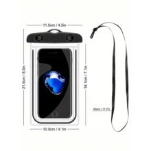 Universal Waterproof Phone Pouch - Fluorescence Waterproof Case Compatible With Iphone 15 14 13 12 11 Pro Max XS Plus Compatible With Samsung Galaxy Cellphone Up To 7.0", Waterproof Cellphone Dry Bag Beach Vacation Essentials For Summer Holiday, Diving, Swimming, Beach Phone Case