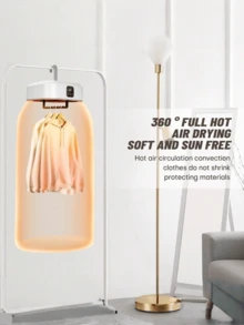 便携式电动干衣机，迷你紧凑型可折叠干衣机，带遥控器，附赠烘干袋，是旅行、房车、家庭、公寓的理想之选，也是假日旅行、圣诞节、情人节和各种节日的完美礼物。