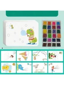 Libro de pintura con dedos de mayor , tinta para pintura con huellas dactilares, almohadilla de tinta para tarjetas de pintura, colorear, pequeño regalo para fiestas, pequeño regalo de Navidad