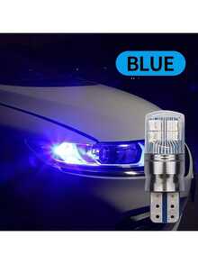 2 件 T10 W5W T15 W16W 双色汽车 LED 灯，超亮 3030 8SMD T10 灯泡，Canbus 无错误，铝制散热器，12V-28V，无极性，即插即用安装，适用于备用灯、停车灯、内饰灯、地图灯、顶灯