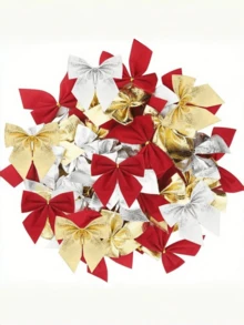 30/50/75厘米大蝴蝶结DIY装饰，适用于生日、婚礼、派对、节日装饰、墙面装饰、家居装饰、装饰墙板、圣诞节装饰、圣诞礼物、情人节装饰、情人节礼物、生日派对、背景墙装饰、椅子装饰、节日礼物、节日装饰、蝴蝶结装饰、情人节礼物、节日礼物、春节装饰用品 - 彩色 - 查看 9