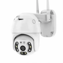 V380 WiFi Smart Camera | HD Dual Lens | Night Vision | Home/Shop | Waterproof | Smart Alarm - White - View 9