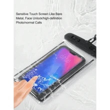 Universal Waterproof Phone Pouch - Fluorescence Waterproof Case Compatible With Iphone 15 14 13 12 11 Pro Max XS Plus Compatible With Samsung Galaxy Cellphone Up To 7.0", Waterproof Cellphone Dry Bag Beach Vacation Essentials For Summer Holiday, Diving, Swimming, Beach Phone Case