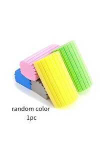 1 peça/3 peças de esponja de limpeza multiuso, ferramenta mágica para remoção de poeira, espanador doméstico de poliestireno reutilizável para persianas, vidros, rodapés, saídas de ar, espelhos e trilhos de janelas - adequado para sala de estar, banheiro, cozinha