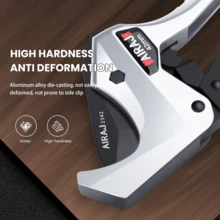 AIRAJ 切割刀 PEX 管切割机 42mm PEX 管切割机 PEX 管切割机 8 英寸 SK5 PEX 管切割工具 适用于 PEX PVC PPR 塑料切割 手动工具 工业级家用多功能切割刀 便携式切割工具 - 白色 - 查看 6