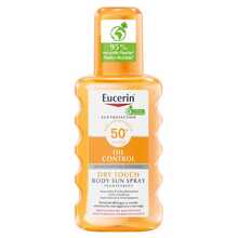 Eucerin - Oil Control Dry Touch Transparent Sun Spray SPF50+ (200ml) - Clear - View 1