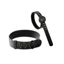 珠宝测量工具，带镜子的腕环尺寸器套装，美国尺寸 0-17，适用于男士和女士戒指和手镯测量