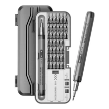46-In-1 Rechargeable Precision Electric Screwdriver With Magnetic Tips - Grå - Visa 9