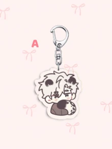 1个可爱动漫《》河畔夜景亚克力钥匙扣。可用作包包挂饰、趣味装饰品和粉丝礼物。适合送给男朋友、女朋友、家人、老师，也可作为派对礼物和手机装饰。友情钥匙扣/女士钥匙扣/圣诞礼物。包包挂饰/汽车挂件/姐妹礼物 - 彩色 - 查看 12