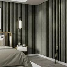 1pc Wood Grain 3D Self-Adhesive Wall Sticker, Waterproof & Oil-Proof PVC Wallpaper, Easy To Install & Peel, Durable & Anti-Scratch, Home Decor Wallpaper, Pre-Lined Design, Semi-Gloss Finish, Rectangular Shape, Multi-Surface Application, One-Time Use For Ceramic Surface Vinyl Home Renovation Wallpaper, 17.71X393.7inch Wall Paper Wall Stickers Wall Decor Room Decor Bedroom Decor