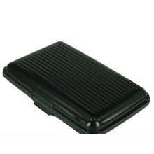 Aluminum Alloy Card Holder, Metal RFID Blocking Credit Card Case, 6 Card Slots Ultra-Thin Business Card Protector, Unisex Mini Wallet, Small Wallet, Card Holder, Coin Purse - Multicolor - View 8