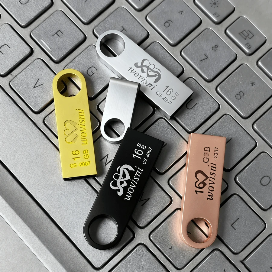 Biyetimi Tipo C USB Interfaz 2. 0 OTG Flash Drive 128GB 64GB 32GB 8GBteléfono inteligente tableta PC 128GB Pendrives Palillo de memoria USB con capacidad real – Unidad Portátil Metálica para Fotos, Unidad de memoria portátil de alta velocidad, Videos y Datos – Compatible con PC, TV y Coche - Color aleatorio - Ver 1