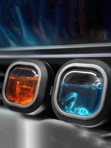 1pc New Car Fragrance Clip, Multi-Scent Ventilation Clip, 4ml Each, Long-Lasting Air Freshener, Odor Eliminating For Up To 30 Days - Multicolor - View 9