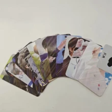 124张/60张卡片+64张贴纸，高光泽全息卡片，音乐爱好者的理想礼物，粉丝礼物，收藏卡片 - 彩色 - 查看 7