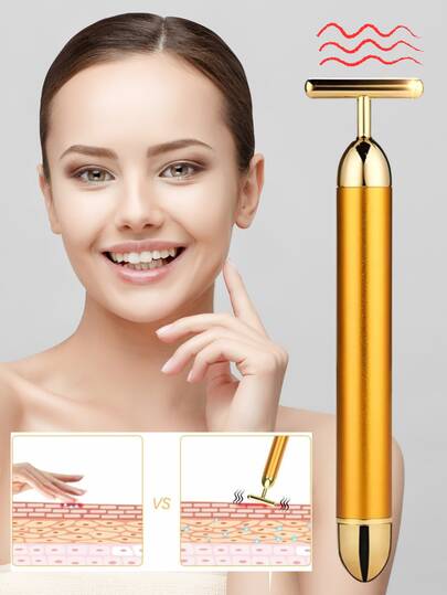 XINSON Masajeador eléctrico para la cara y el cuello, dispositivo de belleza para levantar y reafirmar que elimina arrugas
