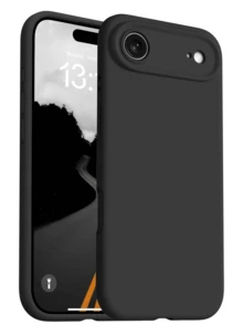 Matte Silicone Case Compatible With IPhone 17 16 15 14 13 12 11 Air Pro Max Mini Thin Soft Cover Lens Full Camera Protection Case Compatible With IPhone X XS Max Xr Se3 Se3 8 7 6 Plus 6s Phone Cases - Black - Black - View 1