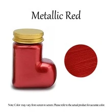 Christmas Metallic Acrylic Paint Set (6 Colors, 50ml Each) – Shiny Holiday Paints For DIY Crafts, Decorations & Art Projects