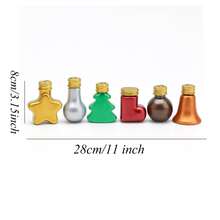 Christmas Metallic Acrylic Paint Set (6 Colors, 50ml Each) – Shiny Holiday Paints For DIY Crafts, Decorations & Art Projects