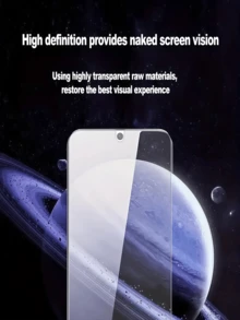 【3片装】适用于OPPO/OnePlus手机的防刮高清钢化玻璃屏幕保护膜，兼容OPPO RENO 13、A98、OnePlus 13R、Nord N200等机型。9H钢化玻璃全屏覆盖，易于安装，晶莹剔透，无气泡，防刮花，防碎裂，防指纹。适合作为节日/圣诞节/生日礼物/送给家人/朋友/男女朋友等各种场合的礼物。 - 無色 - 查看 4