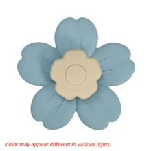 婴儿感官旋转玩具 - 花朵形状沐浴和桌面玩具，适合婴幼儿发育