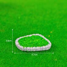 30 Stücke Mini Modell Garten Zubehör Set, Miniatur Haus Set Micro Landschaft Dekoration für DIY Handwerk Garten Dekoration