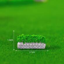 30 Stücke Mini Modell Garten Zubehör Set, Miniatur Haus Set Micro Landschaft Dekoration für DIY Handwerk Garten Dekoration