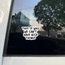 Pegatina de vinilo impermeable 2024 - Diseño de gato blanco y negro, calcomanía duradera para parachoques, portátiles, botellas de agua - Ideal para amantes de los libros y decoración, suministros de pegatinas de gato para scrapbooking y papelería - Multicolor - Ver 2