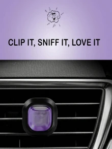 1pc New Car Fragrance Clip, Multi-Scent Ventilation Clip, 4ml Each, Long-Lasting Air Freshener, Odor Eliminating For Up To 30 Days - Multicolor - View 10