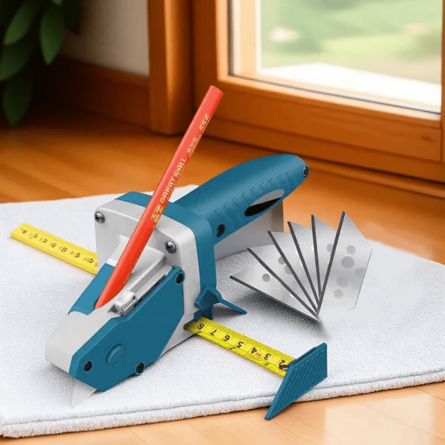 Cortador Automático De Painel De Drywall Ferramenta Portátil De Corte Para Carpintaria Com 6 Lâminas