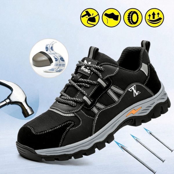 Botas industriales con puntera de acero para hombre, Antideslizantes y Resistentes, Athletic,  Fitness, Sportswear,  street style,  workout outfit