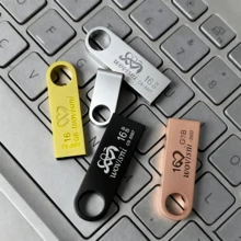 Biyetimi Tipo C USB Interfaz 2. 0 OTG Flash Drive 128GB 64GB 32GB 8GBteléfono inteligente tableta PC 128GB Pendrives Palillo de memoria USB con capacidad real – Unidad Portátil Metálica para Fotos, Unidad de memoria portátil de alta velocidad, Videos y Datos – Compatible con PC, TV y Coche - Color aleatorio - Ver 2