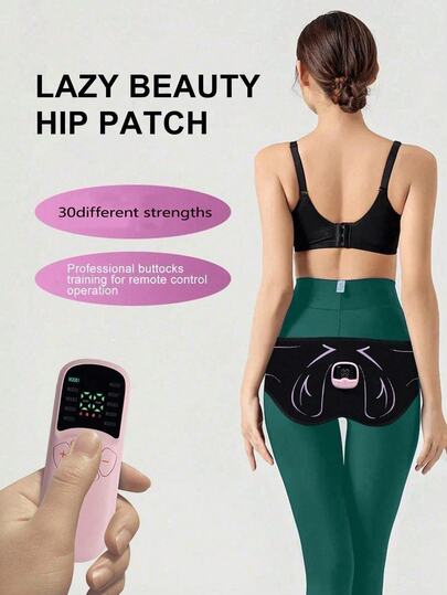 Electric EMS Buttocks Trainer With Remote Control, Buttocks Muscle Stimulator, Lifting And Shaping Fitness Equipment