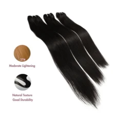 WOWANGEL 12-30inch Bone Straight Human Hair Bundles 10A Remy Human Hair Extensions Weave Bundles For Women Virgin Hair Brazilian Natural Hair Bundles Easy To Wear, Suitable For Women - Natural Look, Daily Wear, Office, Halloween Party, Y2K Bad Girl, Vacation, Outdoor Role Play, School, Holiday, Christmas, Party, Wedding, Festival