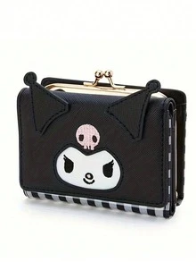 Sanrio Mother's Day/Valentine's Day Gift, 1pc Cute Hello Kitty & Pompompurin Everyday Commute/Birthday Gift Wallet Card Holder Multifunctional Organizer