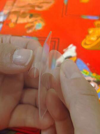 60PCS Reusable Double-Sided Tape - Set Of 60 Pieces, Waterproof, Detachable, Transparent Wall Mounting Strip - Very Suitable For New Year Decoration Pasting, Daily Use, Film And Television Props