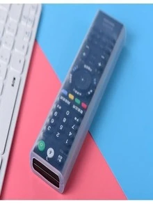 1 Stück TV Fernbedienung Silikonschutzhülle, Vollständige Abdeckung Hochwertige Isolierung, Galentines, Welpe, Karneval, Party Dekorationen, Küchendekoration, Haushaltswaren - Weiss - Übersicht 5