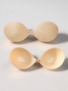 2 Pairs Of Thickened Push-Up Invisible Bras With Transparent Shoulder Straps, 3cm Thickened Small Breast Enlargement Invisible Breast Enhancement - Multicolor - View 32