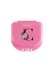 Różowe etui do przechowywania protez ortodontycznych z motywem róży, pojemnik na ochraniacze na zęby, etui na protezy, wytrzymałe, wentylowane pudełko na aparaty ortodontyczne, pudełko na aparaty retencyjne, pudełko do przechowywania protez, łatwe w użyciu, wygodne w przenoszeniu, ochraniacz na zęby, etui na aparaty ortodontyczne, organizer na aparaty ortodontyczne, artykuły gospodarstwa domowego, artykuły do akademika, artykuły do przechowywania w domu, akcesoria stomatologiczne - Wielokolorowe - Zobacz 18