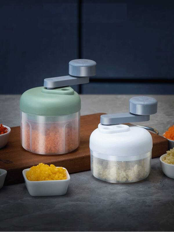 Espremedor de alho manual, picador de alho doméstico, triturador de alho, moedor de alho, tamanho pequeno