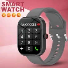 Ceas inteligent cu ecran TFT-240P de 2,01", apel wireless, monitorizare calorii, monitorizare distanță, moduri sportive multiple, control muzical, cameră de la distanță, potrivit pentru bărbați și femei, cadou de Crăciun - Multicolor - Vizualizare 8