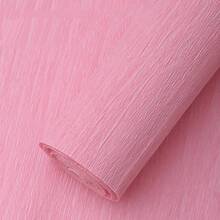 1 Roll Crinkle Paper, Thicker & Longer Options, Colored Thick Crinkle Paper Roll, Comes With 10pcs Green Floral Stem Wire, Suitable For Making Flowers, Origami And Party Decorations, Wedding And Party Handmade Bouquet Materials - Craft Supplies - Multicolor - View 15