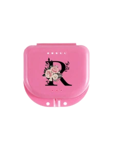 Różowe etui do przechowywania protez ortodontycznych z motywem róży, pojemnik na ochraniacze na zęby, etui na protezy, wytrzymałe, wentylowane pudełko na aparaty ortodontyczne, pudełko na aparaty retencyjne, pudełko do przechowywania protez, łatwe w użyciu, wygodne w przenoszeniu, ochraniacz na zęby, etui na aparaty ortodontyczne, organizer na aparaty ortodontyczne, artykuły gospodarstwa domowego, artykuły do akademika, artykuły do przechowywania w domu, akcesoria stomatologiczne - Wielokolorowe - Zobacz 21