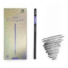 Juego de lápices de carboncillo profesionales para dibujo, lápices de carboncillo para estudiantes de arte, suaves/medios/duros - Negro - Ver 11