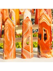 Elegant Green Fluorite Quartz Crystal Tower With Rheinstone Details, Natural Stone Obelisk Decor For Home & Office